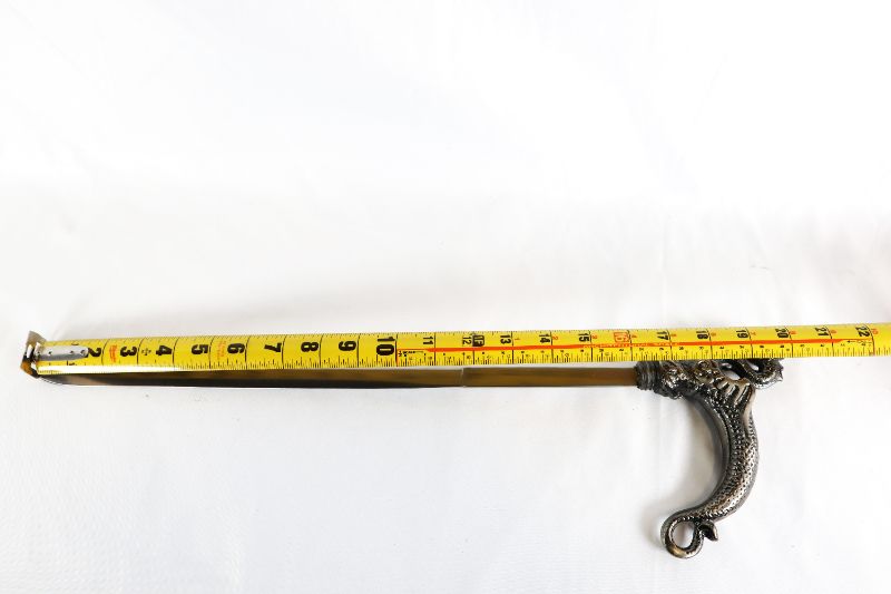 Photo 4 of 35 INCH DRAGON WALKING CAIN WITH 11.75 INCH BLADE NEW 