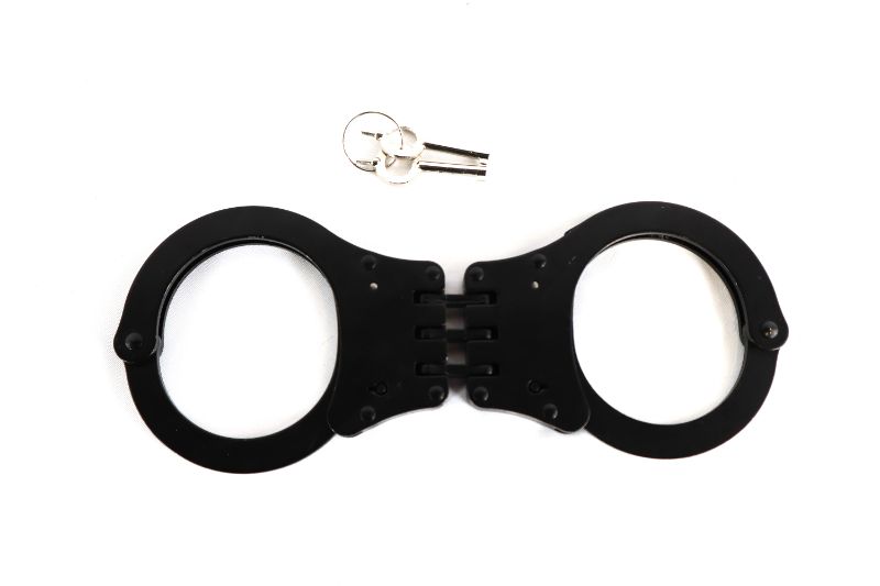 Photo 1 of TIGHT HILD HANDCUFFS BLACK 2 KEYS NEW 