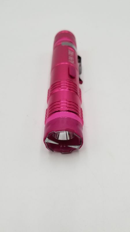 Photo 3 of ALPHA FORCE PINK STUN GUN HIGH VOLTAGE POLICE GRADE NEW 