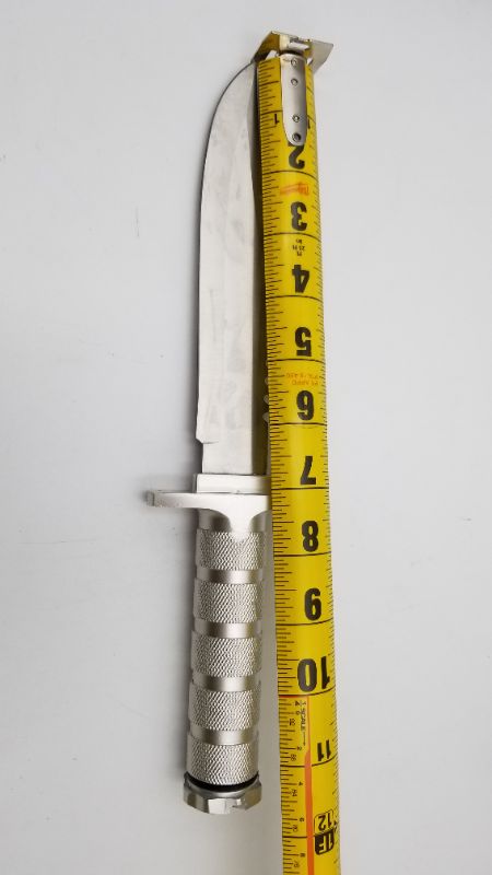 Photo 1 of HK 12 INCH SIL SURVIVAL KNIFE NEW 