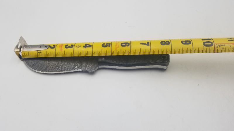 Photo 2 of 8 INCH RAM BIG GAME SKIN HUNTING KNIFE NEW 