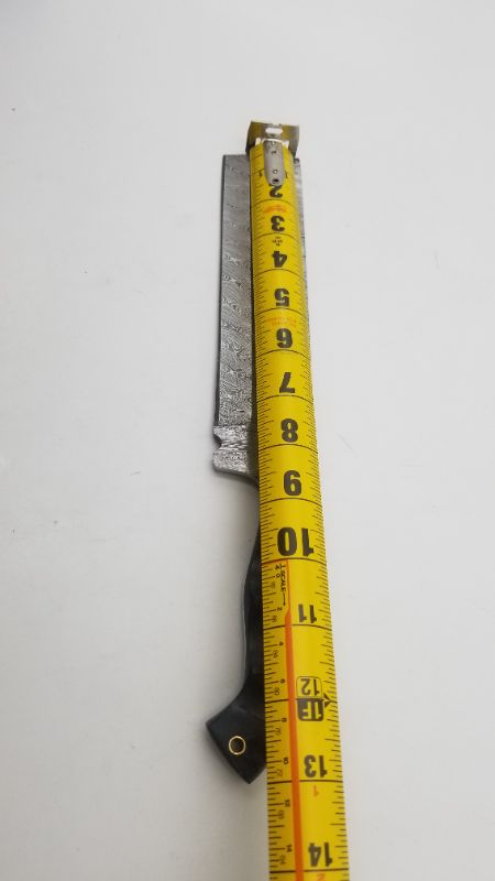 Photo 1 of 12.6 INCH SLATE CLEAVER DAMASCUS KNIFE NEW 