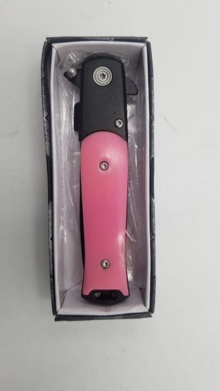 Photo 3 of PINK STILETTO POCKET KNIFE NEW