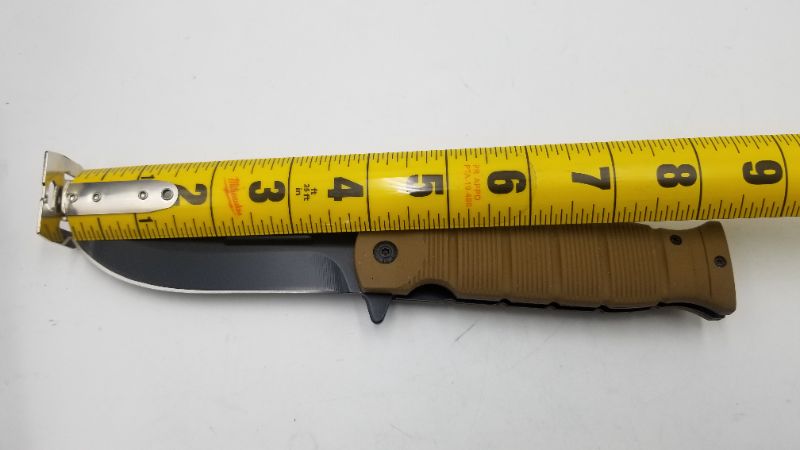 Photo 2 of BROWN HANDLE POCKET KNIFE NEW