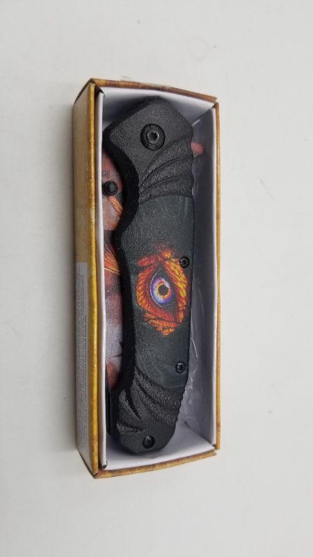 Photo 3 of 8.5 INCH DRAGON POCKET KNIFE NEW 