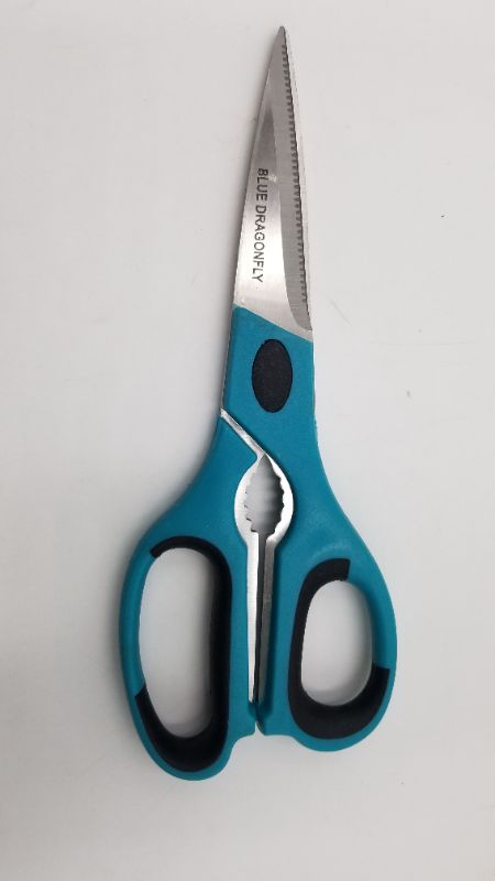 Photo 1 of BLUE DRAGONFLY KITCHEN SCISSORS NEW
