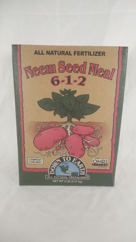 Photo 2 of Down to Earth Organic Neem Seed Meal Fertilizer Mix 6-1-2, 5 lb 5 lbs.