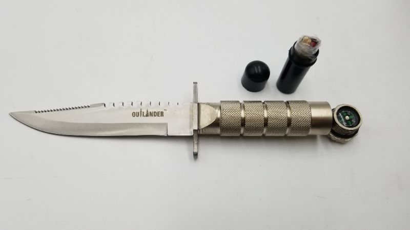Photo 2 of OUTLANDER TACTICAL SURVIVAL KNIFE NEW 