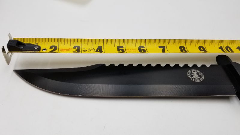 Photo 2 of 15 INCH 2ED AMENDMENT BOWIE KNIFE NEW 