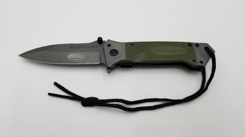 Photo 1 of Drop Point Task Force Pocket Knife 5 Inch Blade New