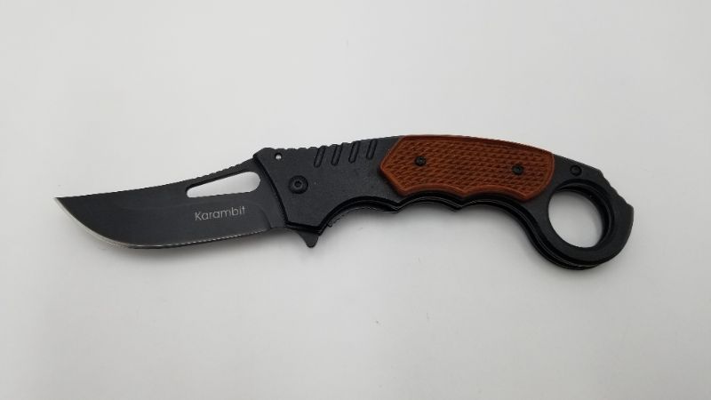 Photo 1 of Karambit Wood Knife 5.5 Inch Blade New