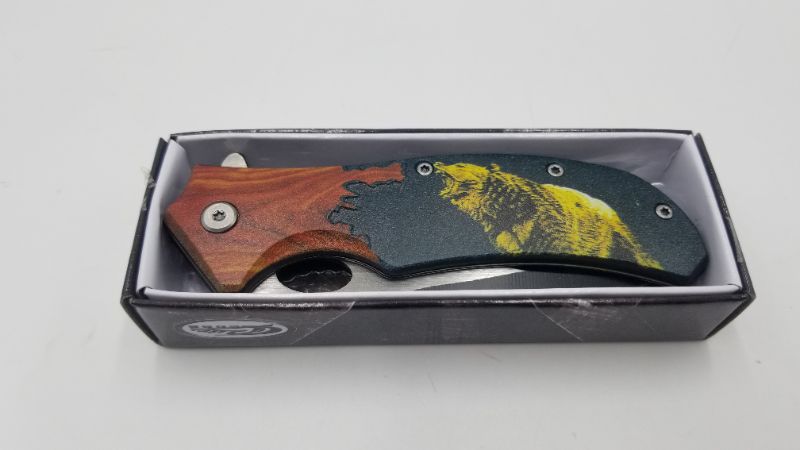 Photo 3 of Bear Wildlife Collection Pocket Knife New