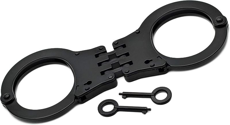 Photo 1 of FOXFEND DOUBLE LOCKED CHAIN HANDCUFFS POLICE EDITION NEW 