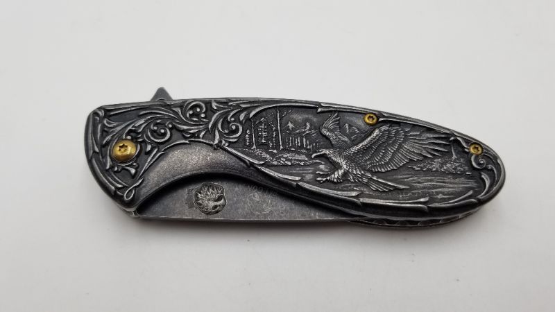 Photo 1 of FALCON EAGLE POCKET KNIFE 3 INCH PLBLADE NEW
