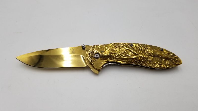 Photo 1 of FALCON POCKET KNIFE DRAGON STYLE 3 INCH BLADE NEW