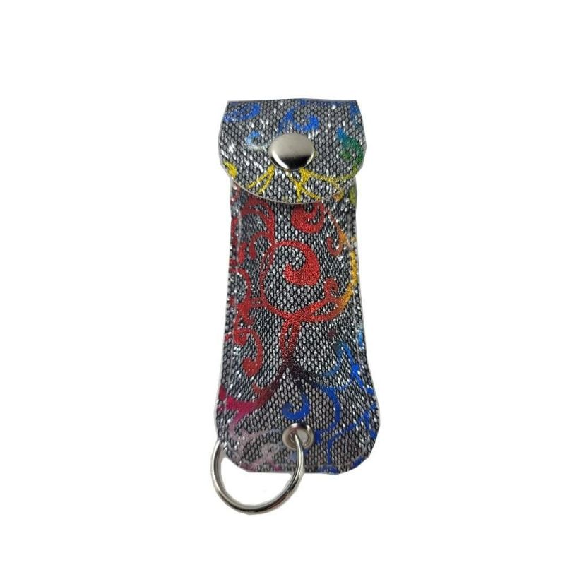 Photo 1 of 2 Pack Silver Floral Cheetah Pepper Spray 8-12 Foot Stream 