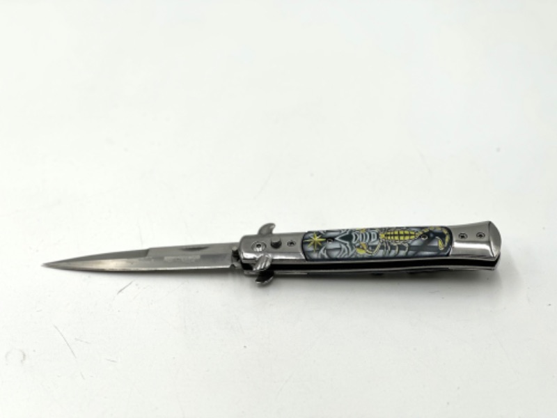 Photo 1 of YELLOW SCORPION POCKET KNIFE NEW