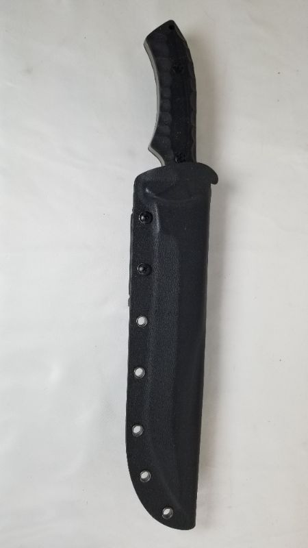 Photo 3 of 8 INCH BLADE DEFCON HUNTING KNIFE WITH HARD CASE WITH BELT CLIP NEW