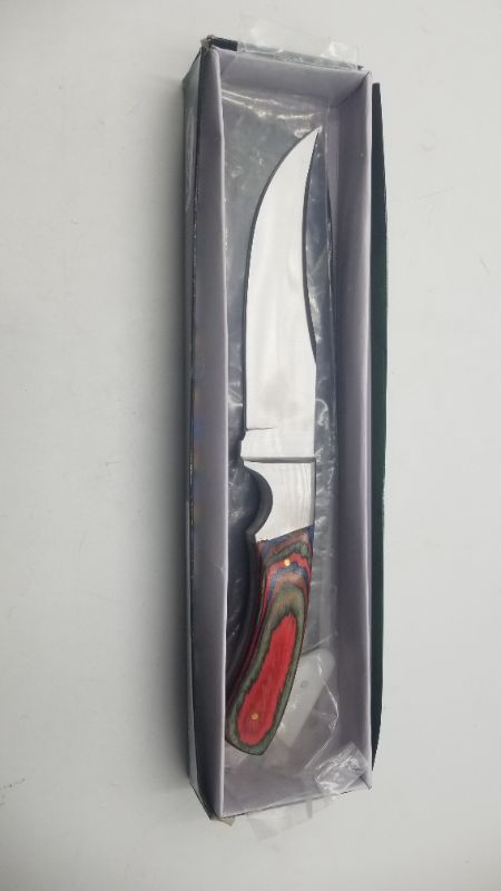 Photo 2 of Game Hunter 9.5 Inch Knife With Sheath New 