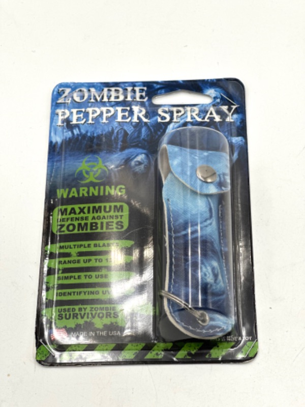 Photo 1 of ZOMBIE PEPPER SPRAY MAX DEFENSE SIMPLE TO USE NEW