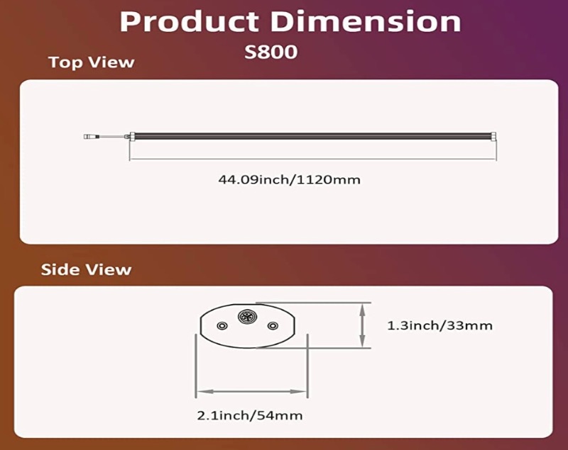 Photo 2 of SOLID LITE S800 80W Supplemental Led Grow Light Bars Full Spectrum Waterproof High Yield Led Grow Lamp Strip for Indoor Plants Greenhouse Any Growing Environment