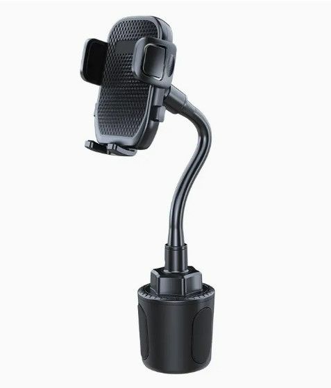 Photo 1 of GOOSENECK CUP HOLDER PHONE MOUNT 360 DEGREE ROTATION FITS ANY SIZE CUP ADJUSTABLE NECK EXPANDABLE BASE 