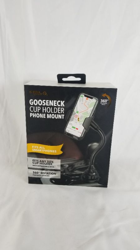 Photo 4 of GOOSENECK CUP HOLDER PHONE MOUNT 360 DEGREE ROTATION FITS ANY SIZE CUP ADJUSTABLE NECK EXPANDABLE BASE 