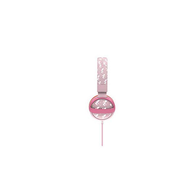 Photo 2 of GABBA GOODS KIDS SAFE SOUNDS FOLDABLE PINK UNICORNS WITH CLOUDS PRINT OVER EAR HEADPHONES BUILT IN MICROPHONE DESIGNED 4 KIDS 