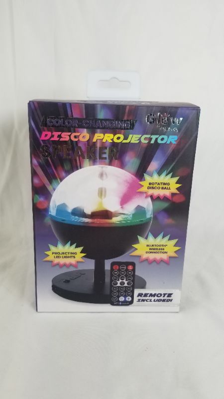 Photo 7 of Party Lights with Bluetooth Speaker, Wireless Portable Disco Ball Dj Lighting for Dance Parties Birthday Christmas Club - Remote Control - Black