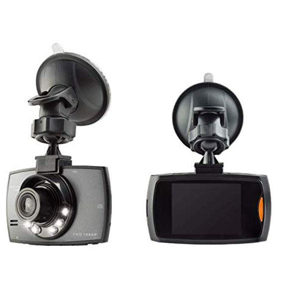 Photo 1 of Gabba Goods Dash Cam Witness 720P HD DVR Car Driving Recorder with 2.4 Inch LCD Screen Ultra Wide Lens, Motion Detection, Still Photo Snap Shots, and HD Loop Recording