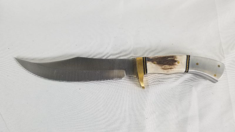 Photo 1 of 10.25 Inch Iton Cougar Stag Knife 