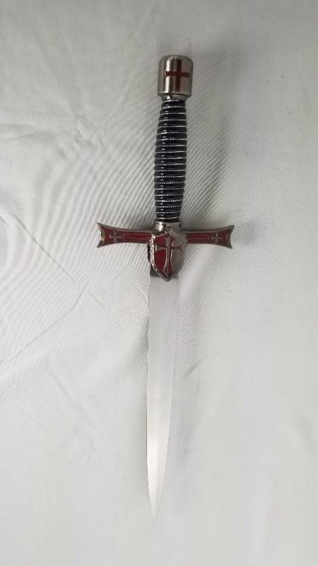 Photo 1 of 14 INCH RED CROSS DAGGER NEW 