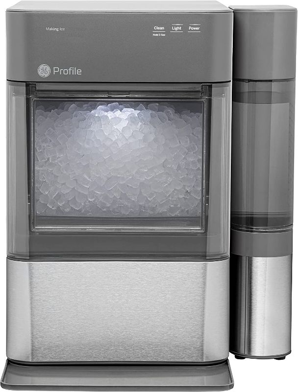 Photo 2 of GE Profile Opal 2.0 | Countertop Nugget Ice Maker with Side Tank | Ice Machine with WiFi Connectivity | Smart Home Kitchen Essentials | Stainless Steel