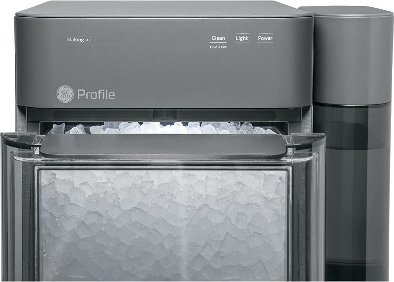 Photo 5 of GE Profile Opal 2.0 | Countertop Nugget Ice Maker with Side Tank | Ice Machine with WiFi Connectivity | Smart Home Kitchen Essentials | Stainless Steel