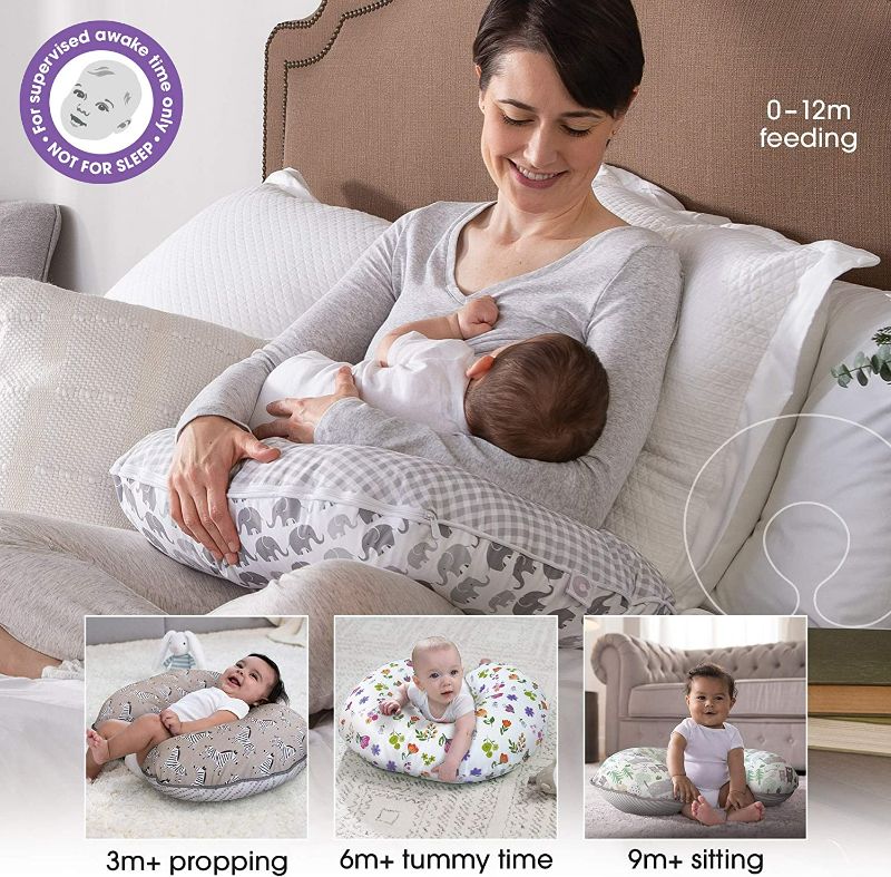 Photo 2 of Boppy Nursing Pillow – Bare Naked Breastfeeding and Bottle Feeding, Propping Baby, Tummy Time, Sitting Support Pillow Only
