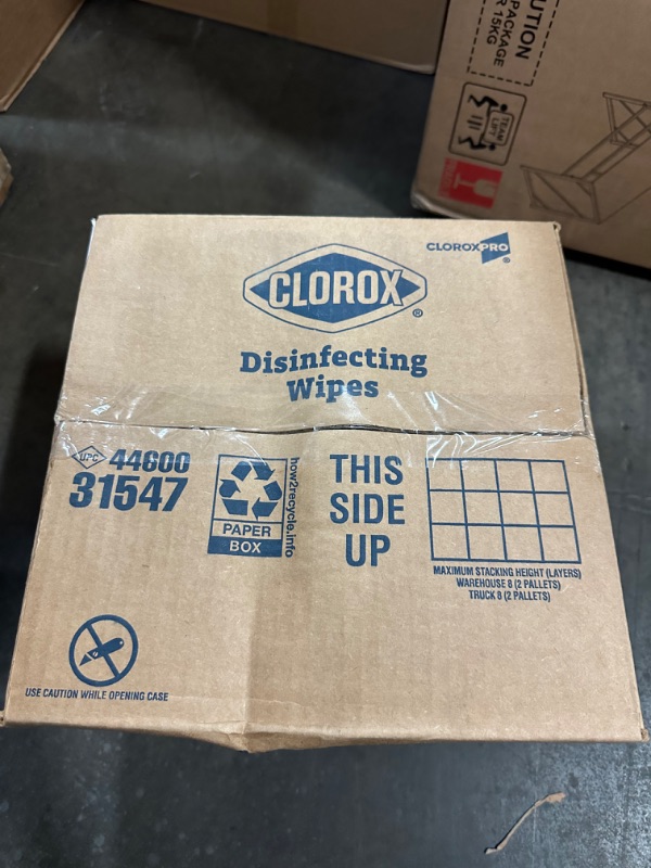 Photo 1 of CloroxPro Disinfecting Wipes, Clorox Industrial Cleaning, Disinfectant Wipes, Fresh Scent - 700 Wipes - 31547