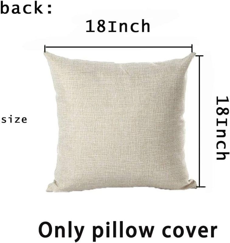 Photo 1 of Tlovudori Vintage Wood Boxwood Wreath Welcome Sign Pillow Covers Rustic Farmhouse Decor Black White Buffalo Check Bottle Cotton Linen Throw Pillow Case Cushion Cover for Sofa Couch 18"x18" (VW-Wreath) New
