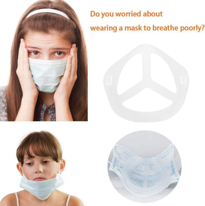 Photo 2 of 3D mask Bracket 3D mask Holder Inner Support Mouth and Nose Protection Lipstick Increase Breathing Space New
