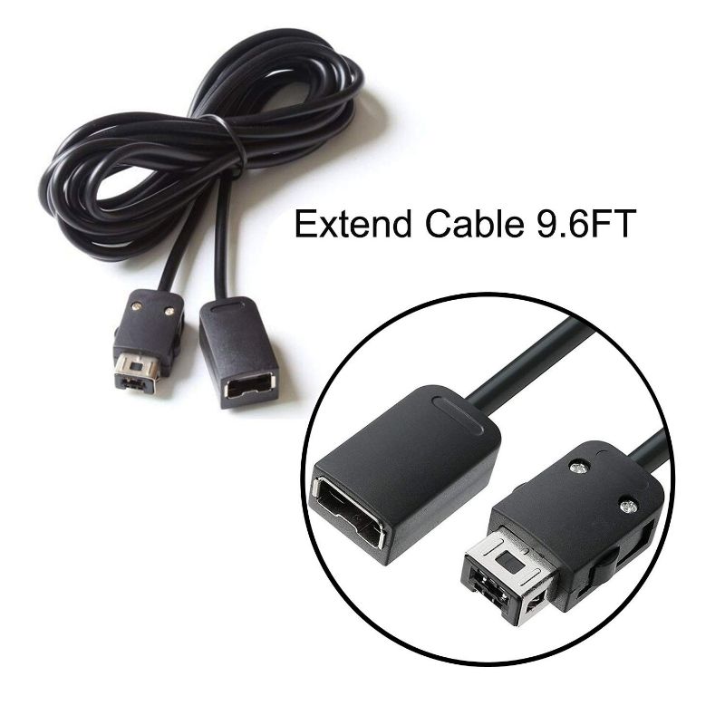 Photo 1 of Classic Extension System NES Mini Controller 2016 with 5.7ft Extend Link Extension Cable Additional 9.6ft Cable Classic Gray Two Sets New
