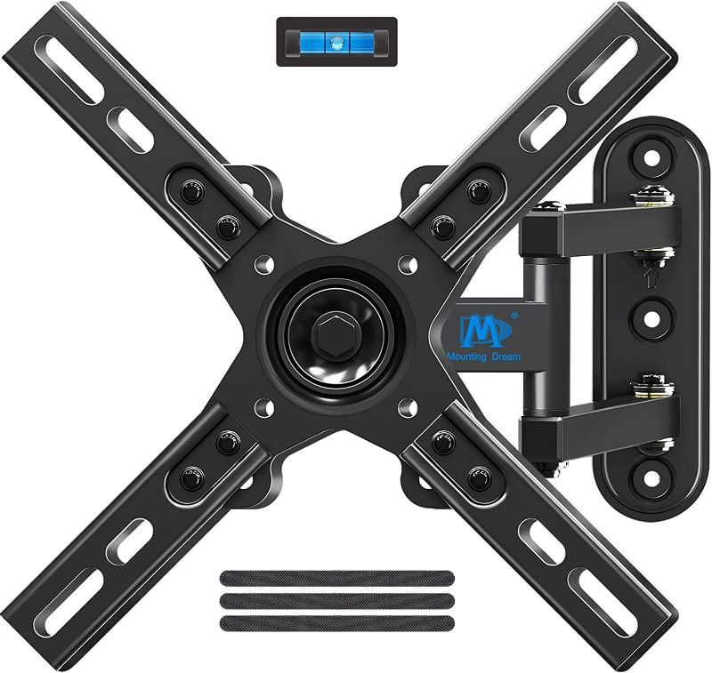 Photo 1 of Mounting Dream Monitor Wall Mount for Most 17-39 Inch (Some up to 42 inch)?UL Listed TV Mount TV Bracket with Articulating Arms Tilt Swivel Extension Rotation, Up to VESA 200x200mm and 33 lbs, MD2462 New