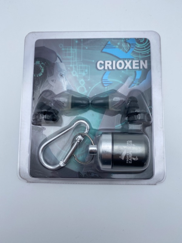 Photo 2 of Crioxen Professional Earplugs High Fidelity Silicone  Earplugs Noise Cancelling Ear plugs Hearing Protection with sound Reduction for Musicians New