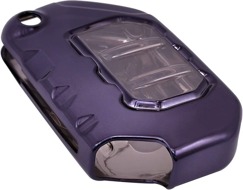 Photo 3 of Alegender Soft TPU Key Fob Cover Case Remote Holder Skin Glove Fit for 2020 2021 Jeep Gladiator JT Sahara JLU 2018 2019 Jeep Wrangler JL JLU Rubicon 68292944AA New
