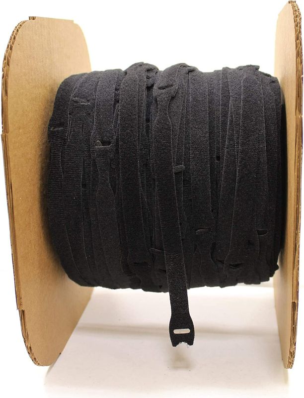 Photo 3 of VELCRO® Brand One-Wrap Cable Tie Roll 900 Pack Black 170091 New