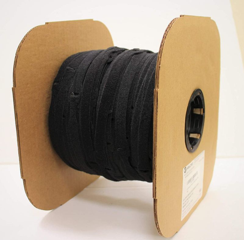 Photo 2 of VELCRO® Brand One-Wrap Cable Tie Roll 900 Pack Black 170091 New