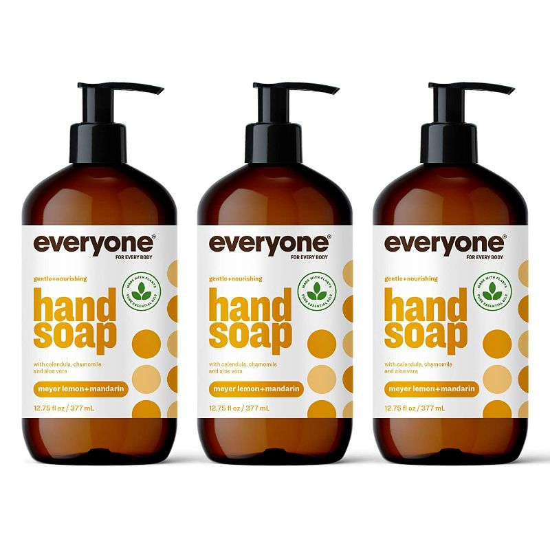 Photo 1 of Everyone Hand Soap: Meyer Lemon and Mandarin, 12.75 Ounce, 3 Count