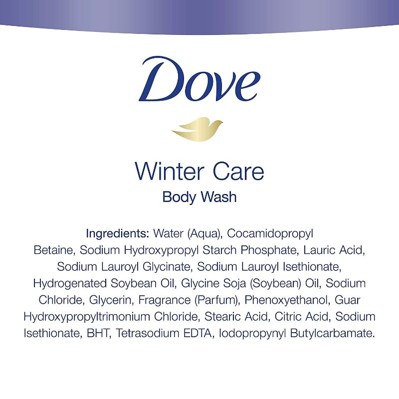 Photo 3 of Dove Body Wash To Nourish and Moisturize Dry Skin Winter Care for Softer, Smoother Skin After Just One Shower 22 oz, New