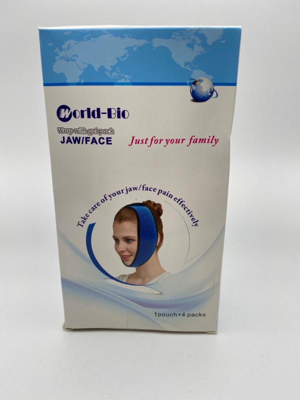 Photo 5 of Face Ice Pack Wrap Jaw Pain Relief Wrap for TMJ, Wisdom Teeth, Head and Chin, 4 Reusable Hot Cold Compress Gel Packs for Face Swelling, Injuries, Oral and Facial Surgery, Dental Implants and Migraine New