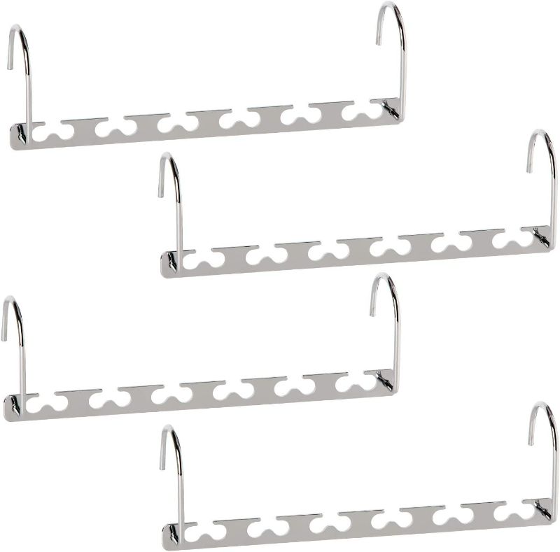 Photo 1 of GEFTOL Space Saving Hangers Metal Hanger Magic Cascading Hanger Closet Clothes Organizer(4 Pack) New