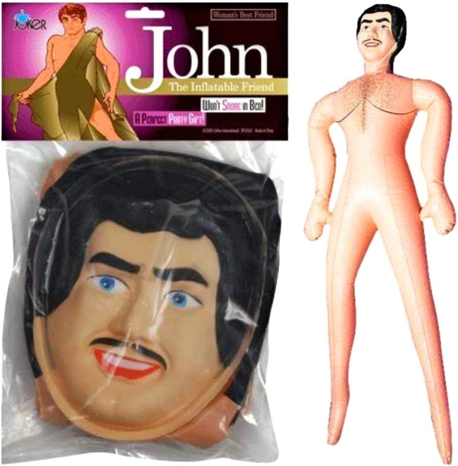 Photo 1 of Forum Novelties Inflatable Male John Doll Costume for Halloween, Bachelor & Hen Party Accessories - 60”" New