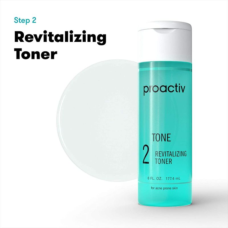 Photo 3 of Proactiv 3 Step Acne Treatment - Benzoyl Peroxide Face Wash, Repairing Acne Spot Treatment for Face and Body, Exfoliating Toner - 90 Day Complete Acne Skin Care Kit New